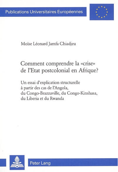 Livre -La crise de l Etat postcolonial en Afriqie